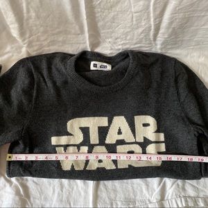 RARE Star Wars X Gap Grey Sweater - Mens